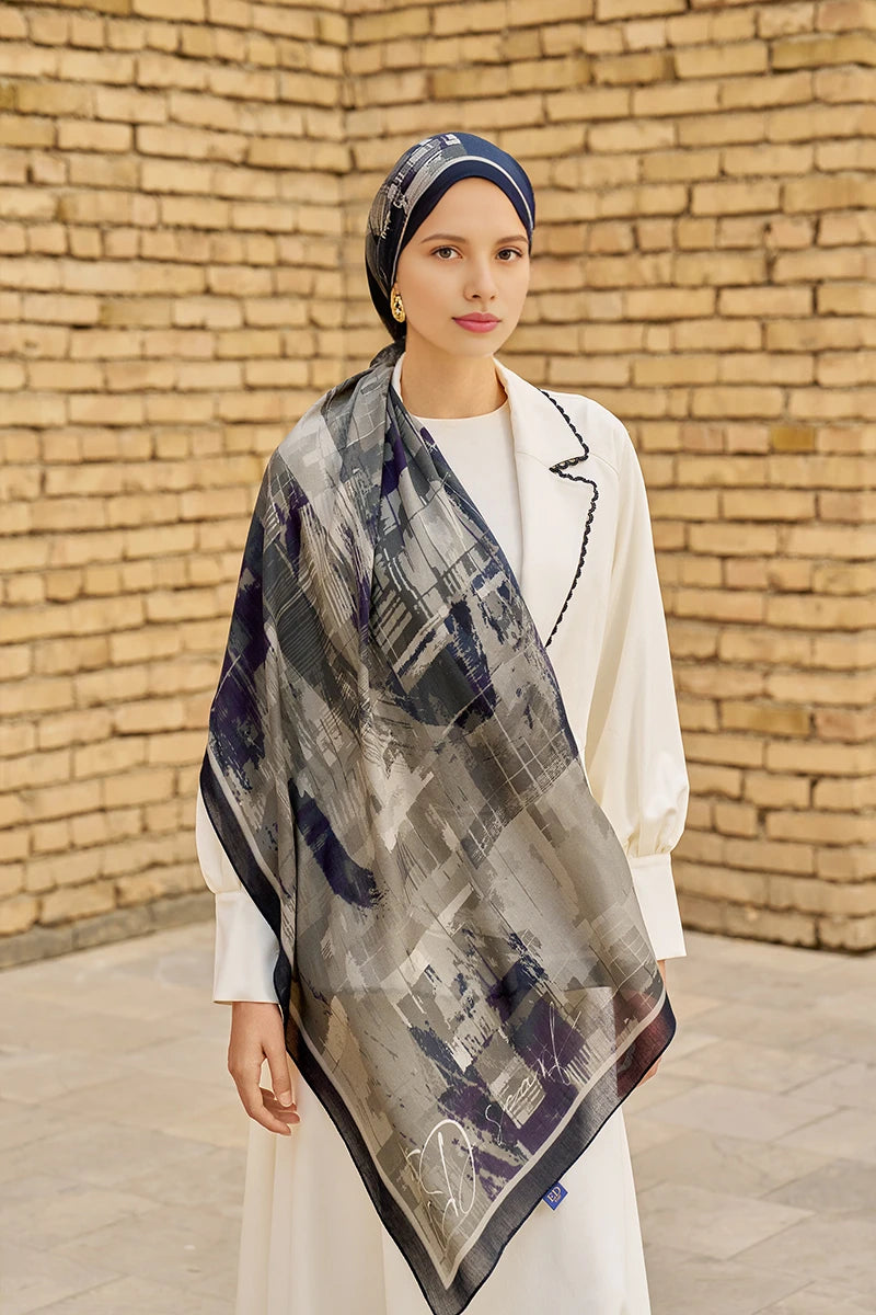 Fearless Pamuk Modal Şal - Siyah