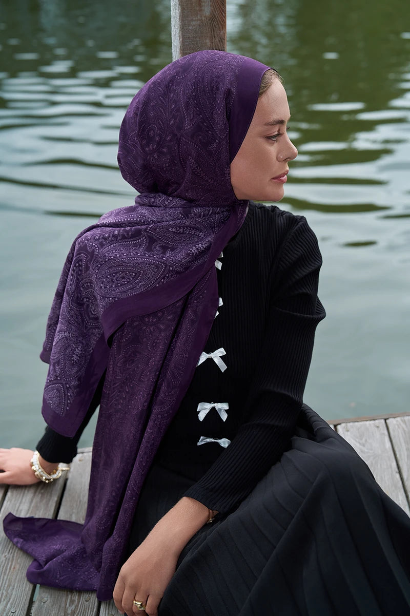 Heritage Saye Şal - Mor