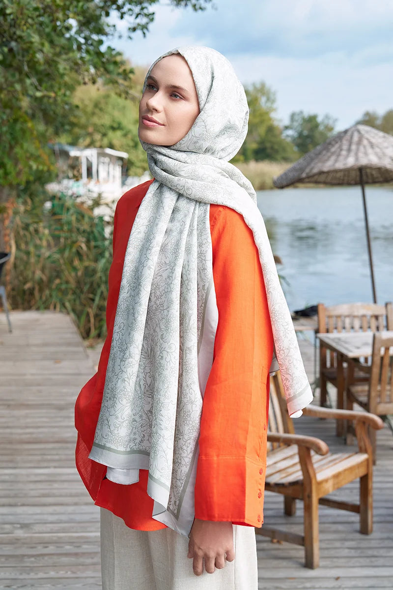 Iconic Collection Farida - Stone/Green