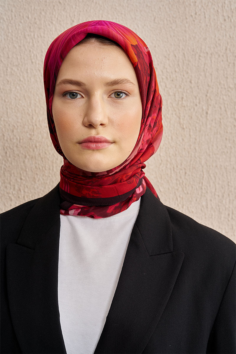 Vision Art Collection Mirage Eşarp - Bordo