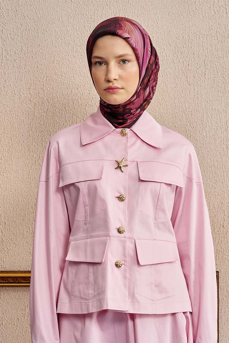 Vision Art Collection Mirage Eşarp- Gül Kurusu