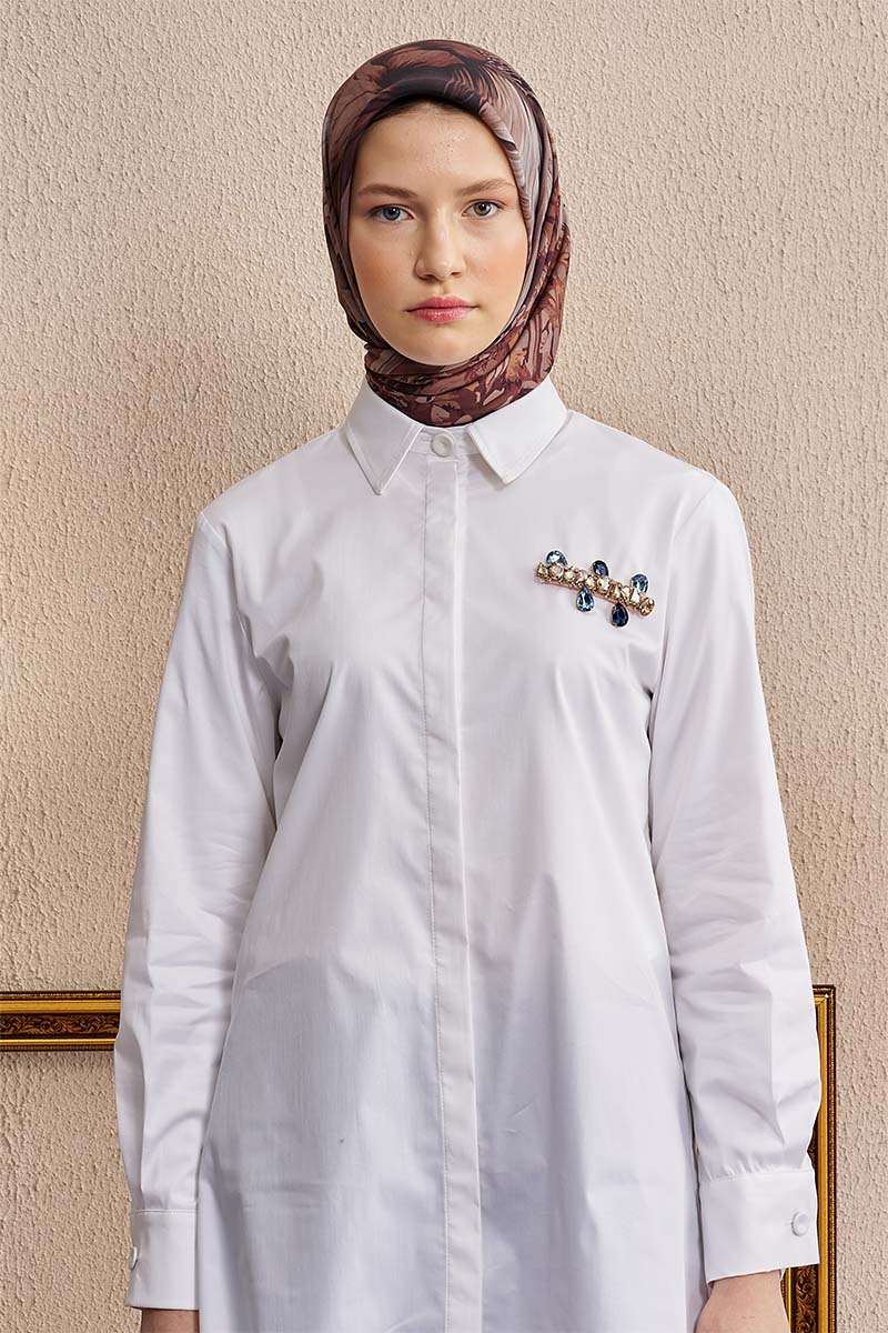 Vision Art Collection Mirage Eşarp - Kahverengi