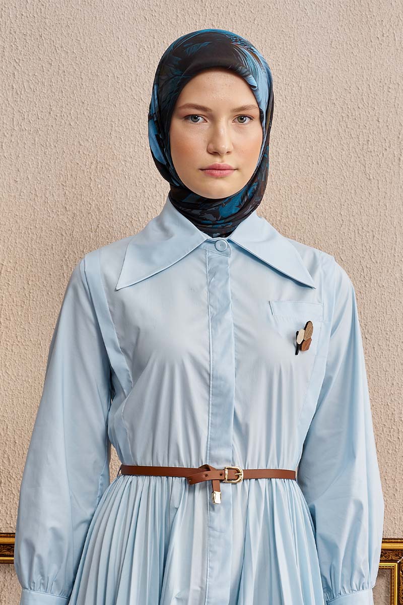 Vision Art Collection Mirage Eşarp -Kahverengi/Mav