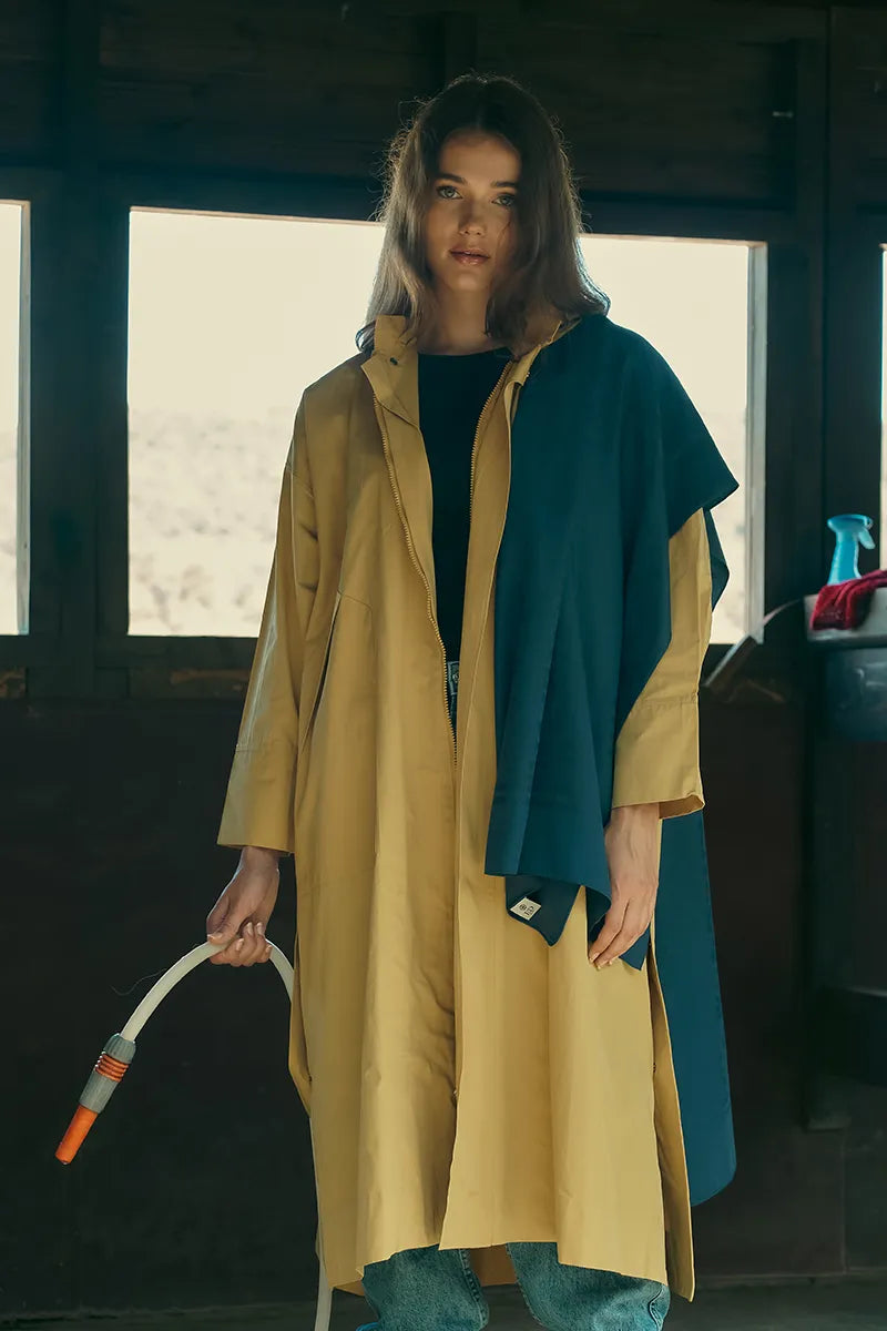 İpeksi Jakar Şal Papatya Desen - Lacivert