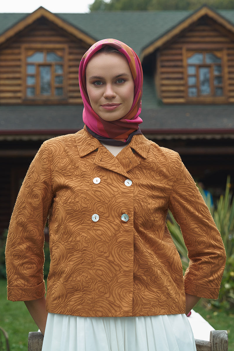 Elite Modal Eşarp - Kahve