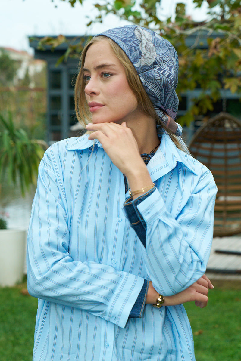 Elysium Modal Eşarp - Lacivert