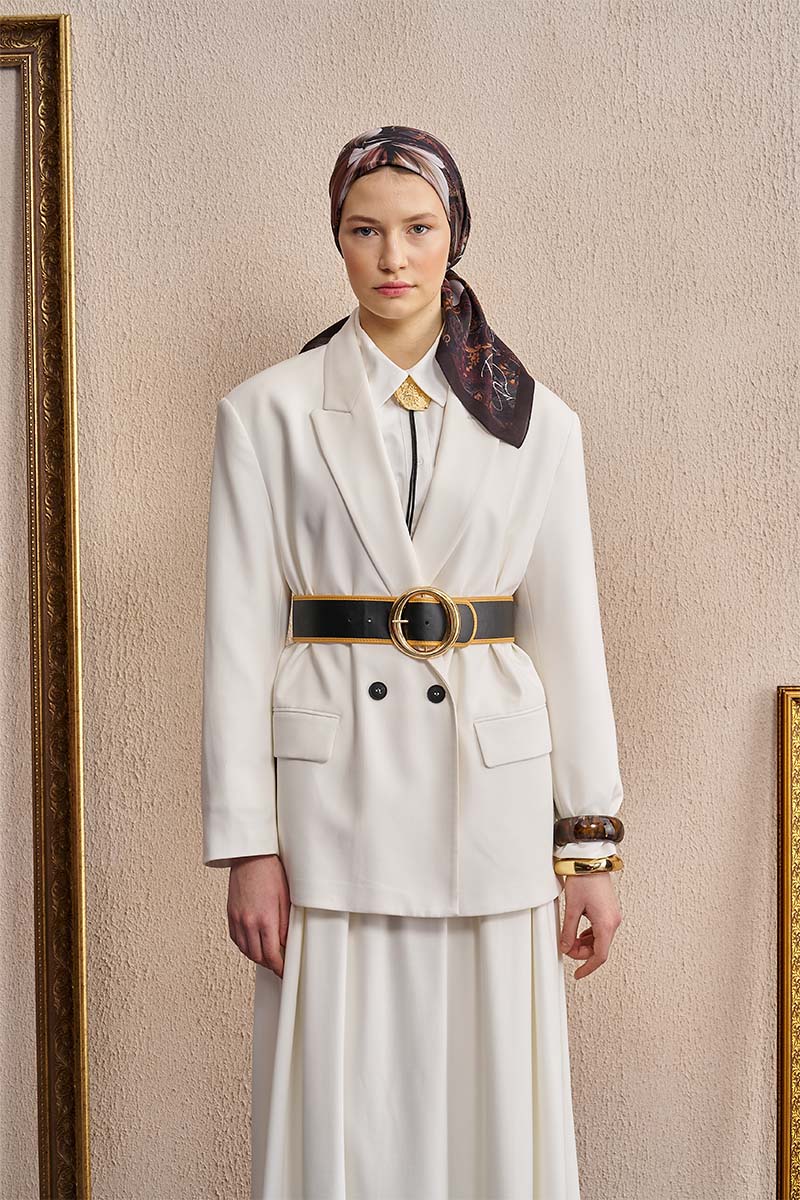 Vision Art Collection Velmora Scarf - Dark Brown