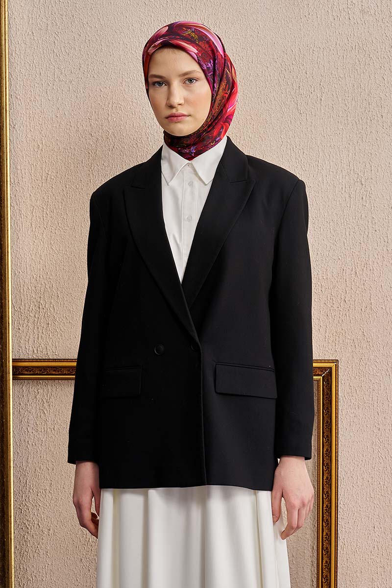 Vision Art Collection Velmora Eşarp - Kırmızı